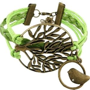 GoGreen Botanical Charm Bracelet